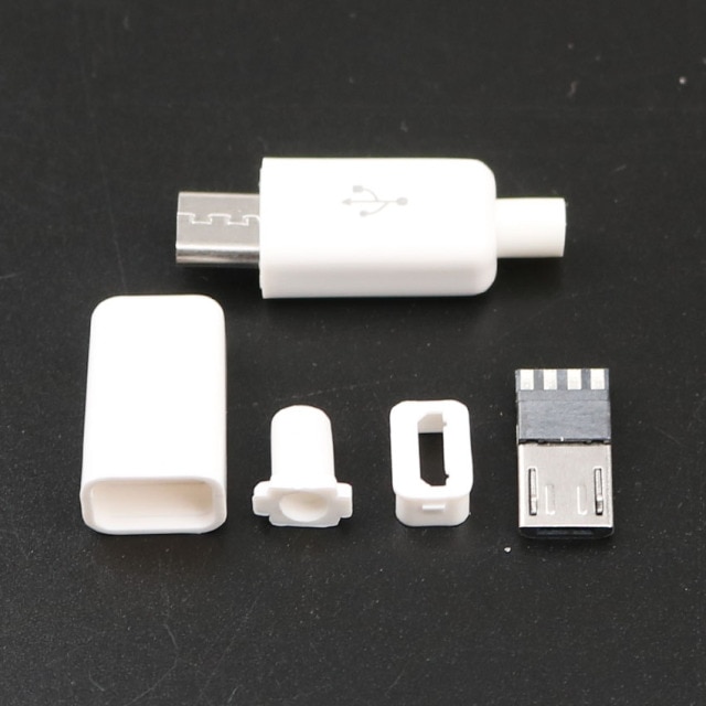micro 4Pin White