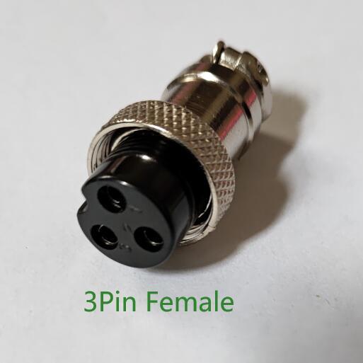 GX16-3P Female