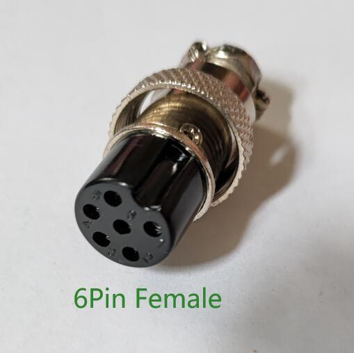 GX16-6P Female