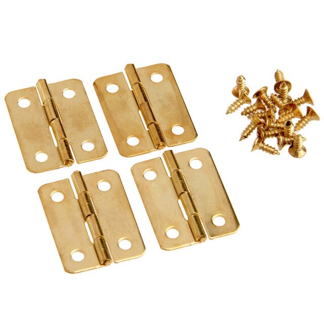 4 hinges 16 screws