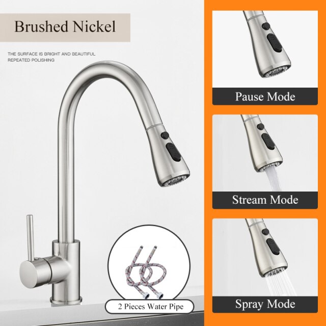 Brushed nickel