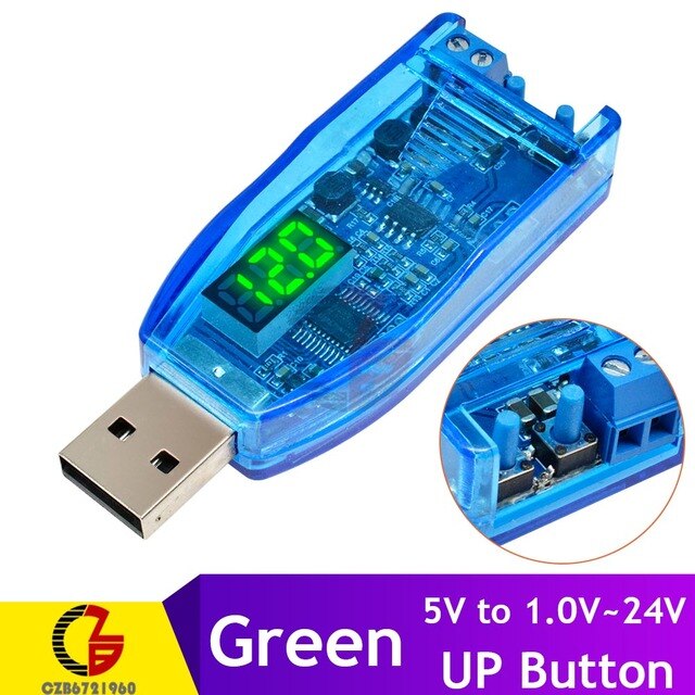Up Button Green