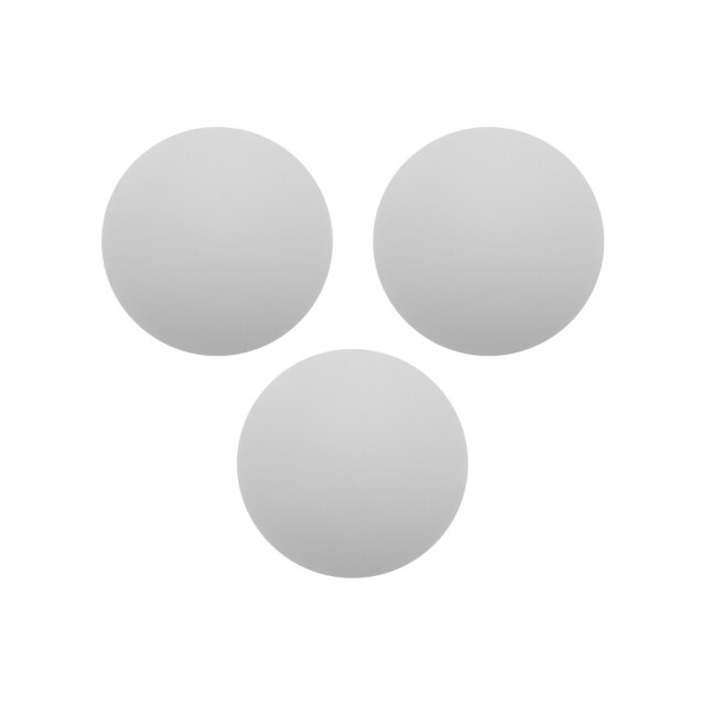 3PCS White-Round