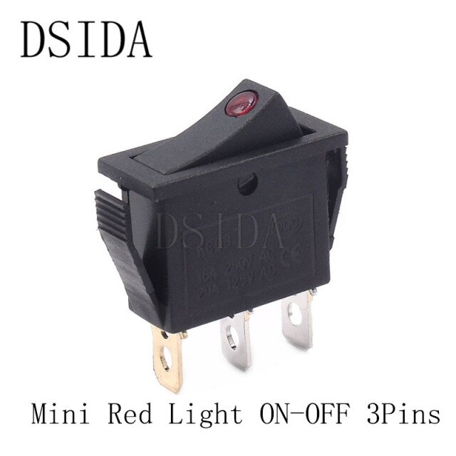Mini Red Light 3Pins