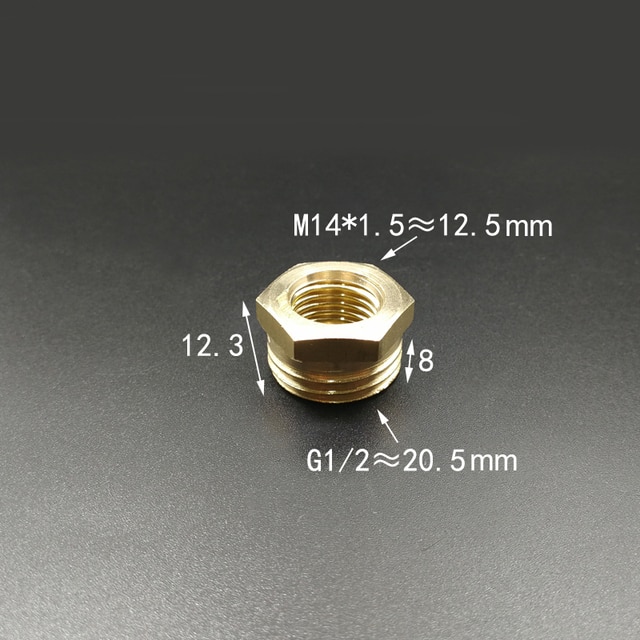 M14x1.5 to G1l2