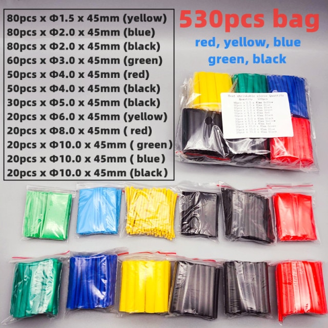 530pcs color