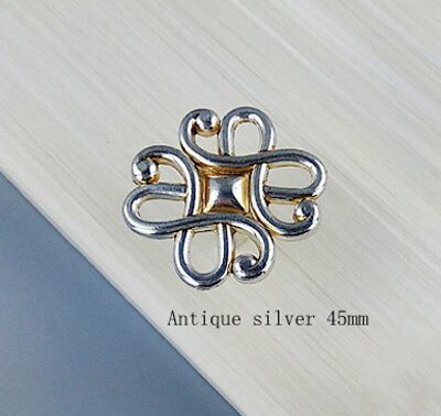 Antique silver 45mm