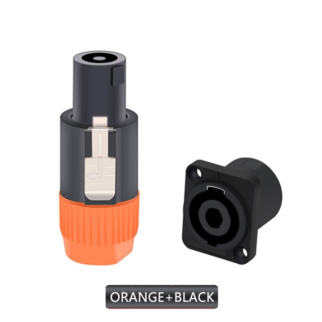 1xM-Orange 1xF-Black