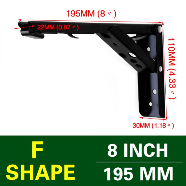 Black 8 inch