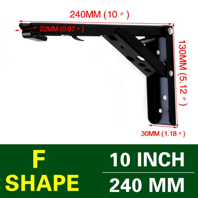 Black 10 inch