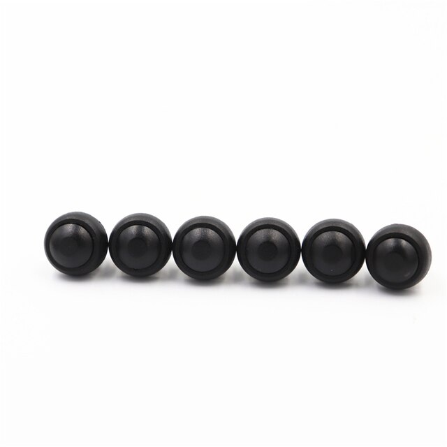 6pcs Black