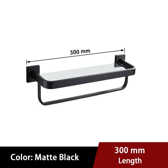 30cm Matte Black