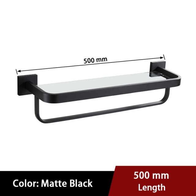 50cm Matte Black