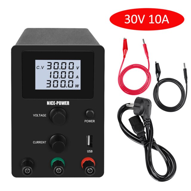 LCD 4 Digits Black