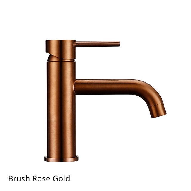 brush rose gold