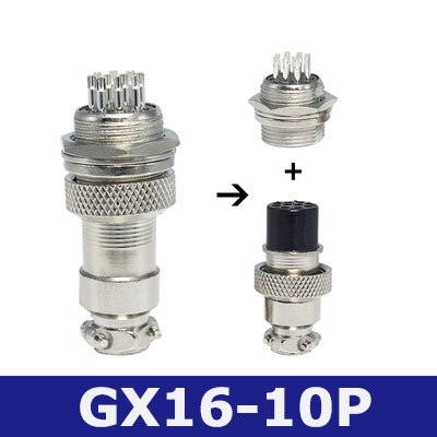 GX16 10P