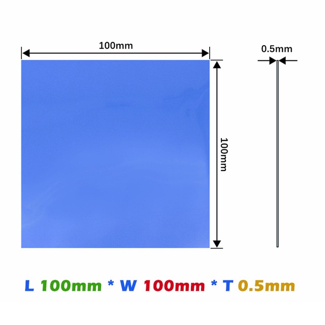 100x100x0.5mm A
