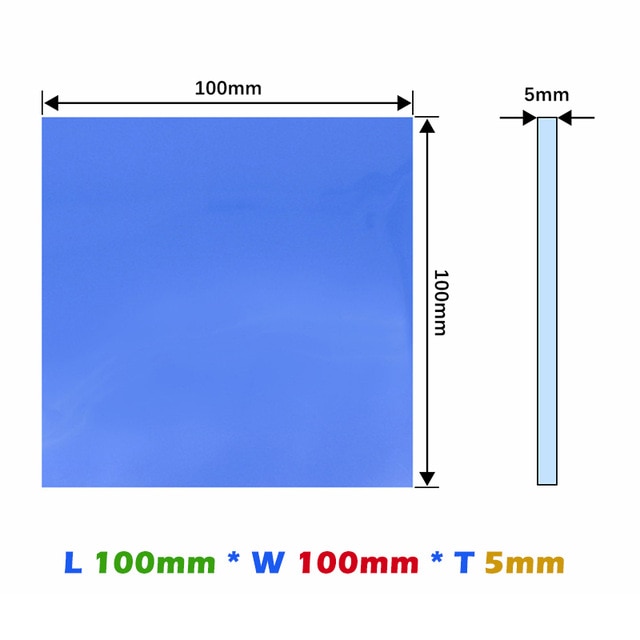 100x100x5mm A