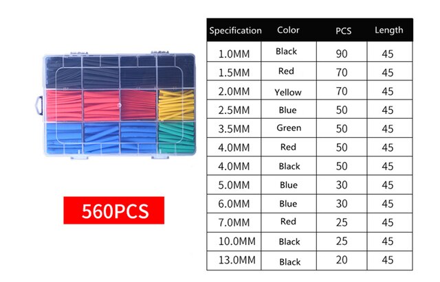 560PCS Without box