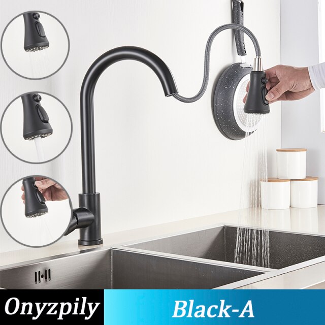 Three-modle Black