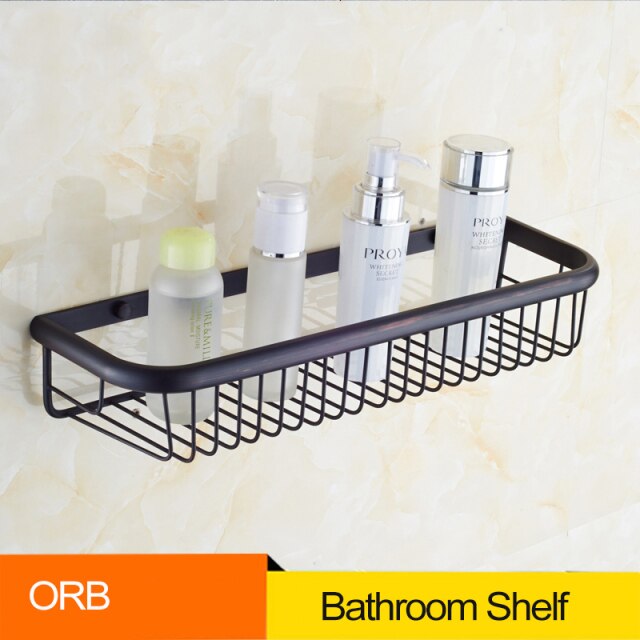 bathroom shelf