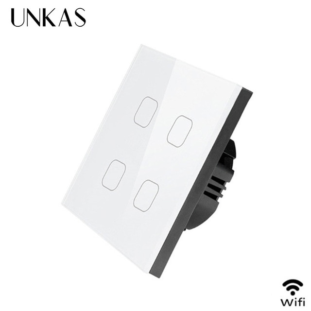 WiFi White 4 gang