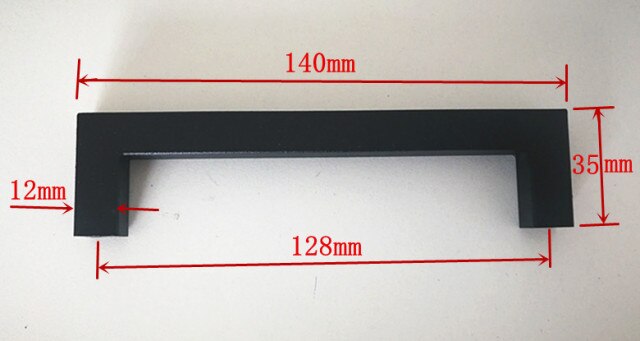 Hole spacing 128mm