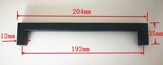 Hole spacing 192mm