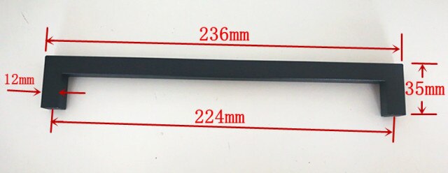 Hole spacing 224mm