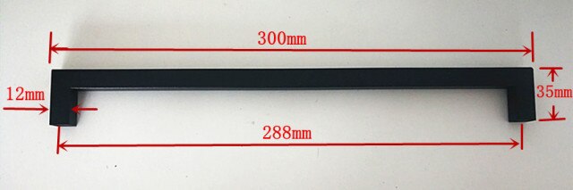 Hole spacing 288mm