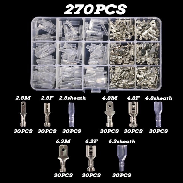 Silver 270PCS
