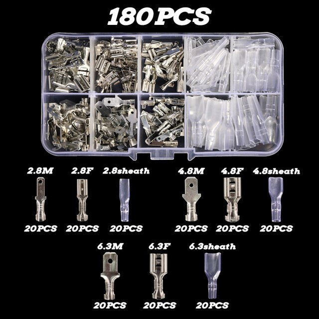 Silver 180PCS