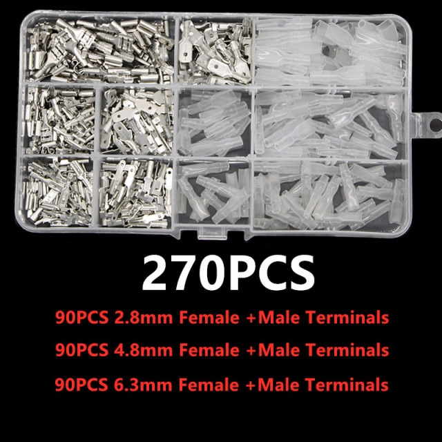 270PCS Sliver