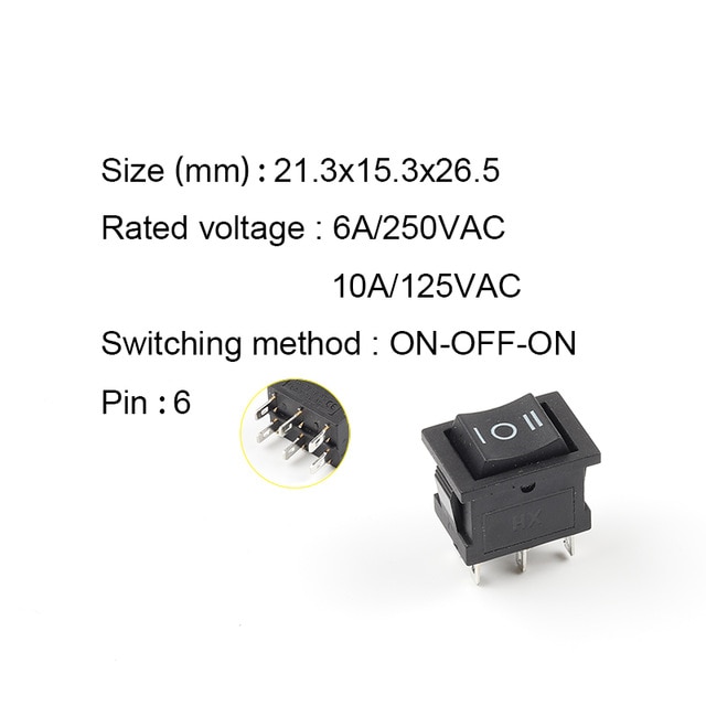 black On-Off-On