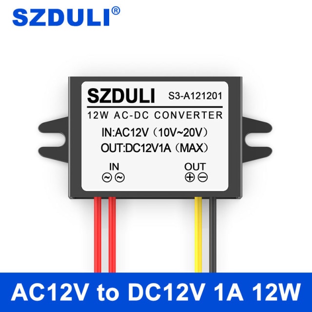AC12V to DC12V 1A