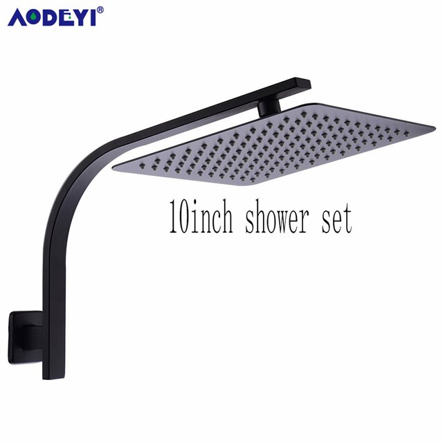 10 inch Square Black