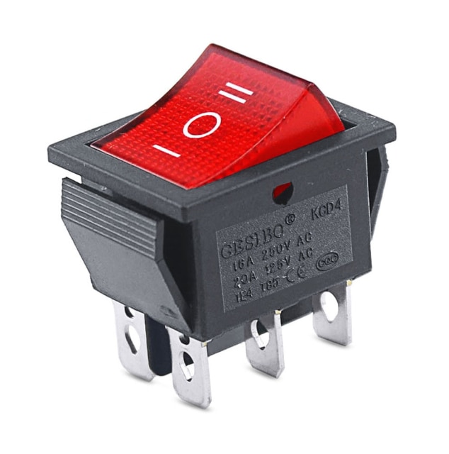 red ON-OFF-ON