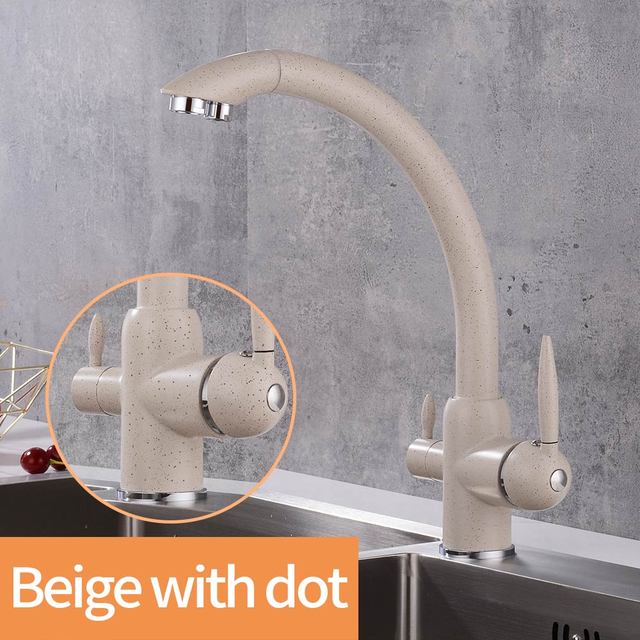 beige with dot