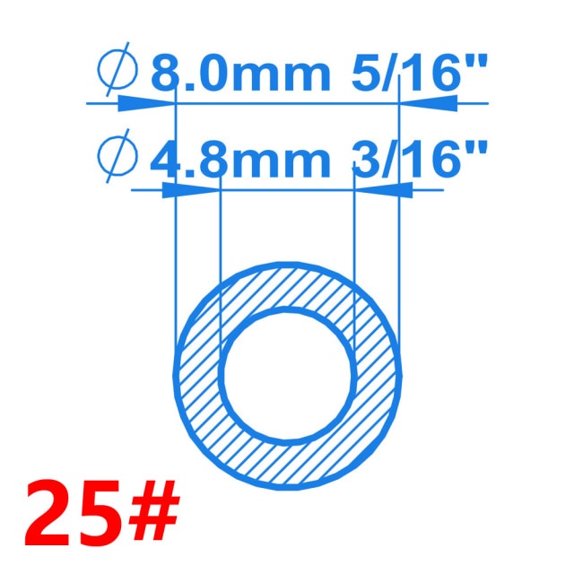 4.8mm ID x 8mm OD
