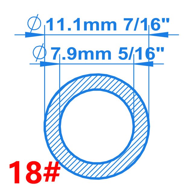 7.9mm ID x 11.1mm OD