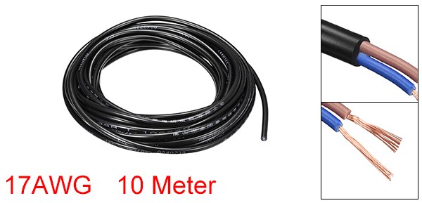 2 Core 17AWG 32.8ft