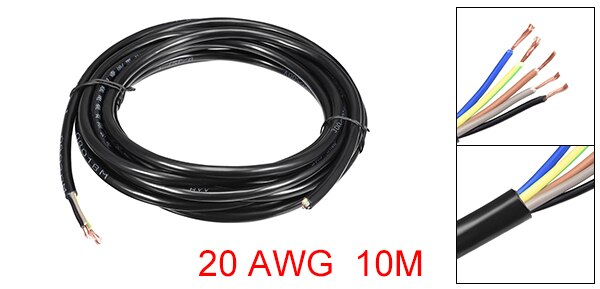 5 Core 20AWG 32.8ft