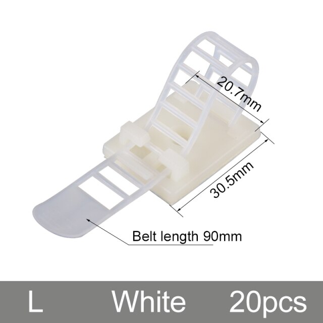 L White 20pcs