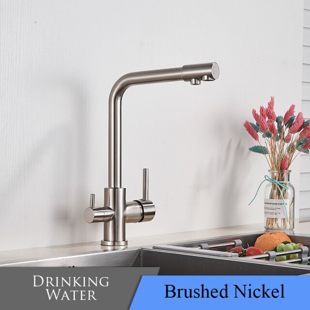 Brushed nickel