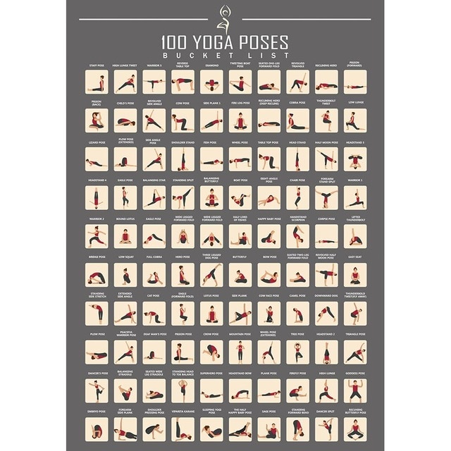 Yoga poster wall
