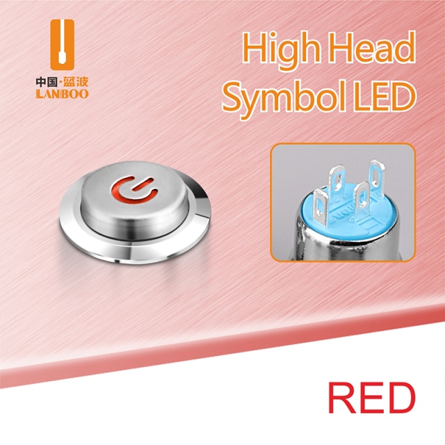 Red LED High Symbol