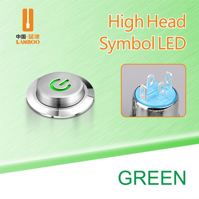 Green LED High Symbo