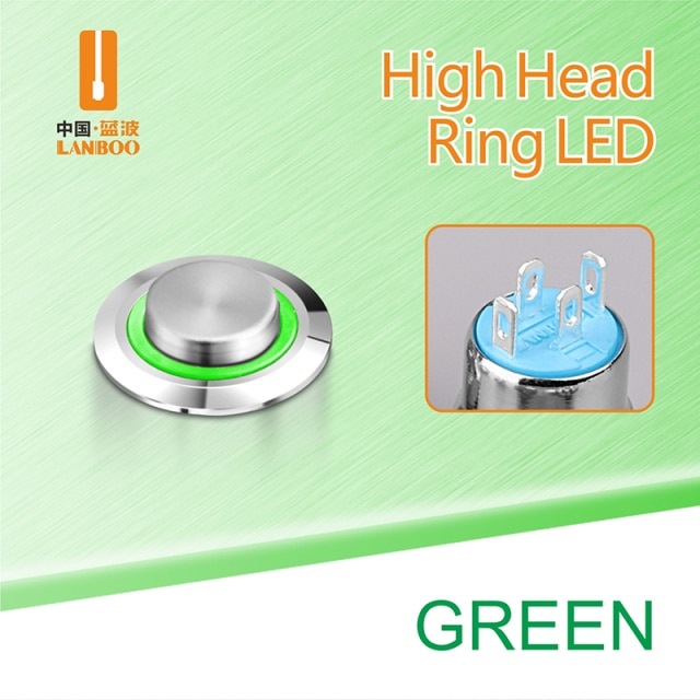 Green LED High Ring