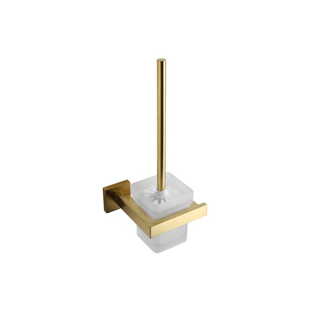 Gold toilet brush