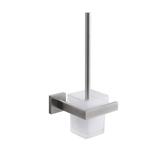 Brushed toilet brush
